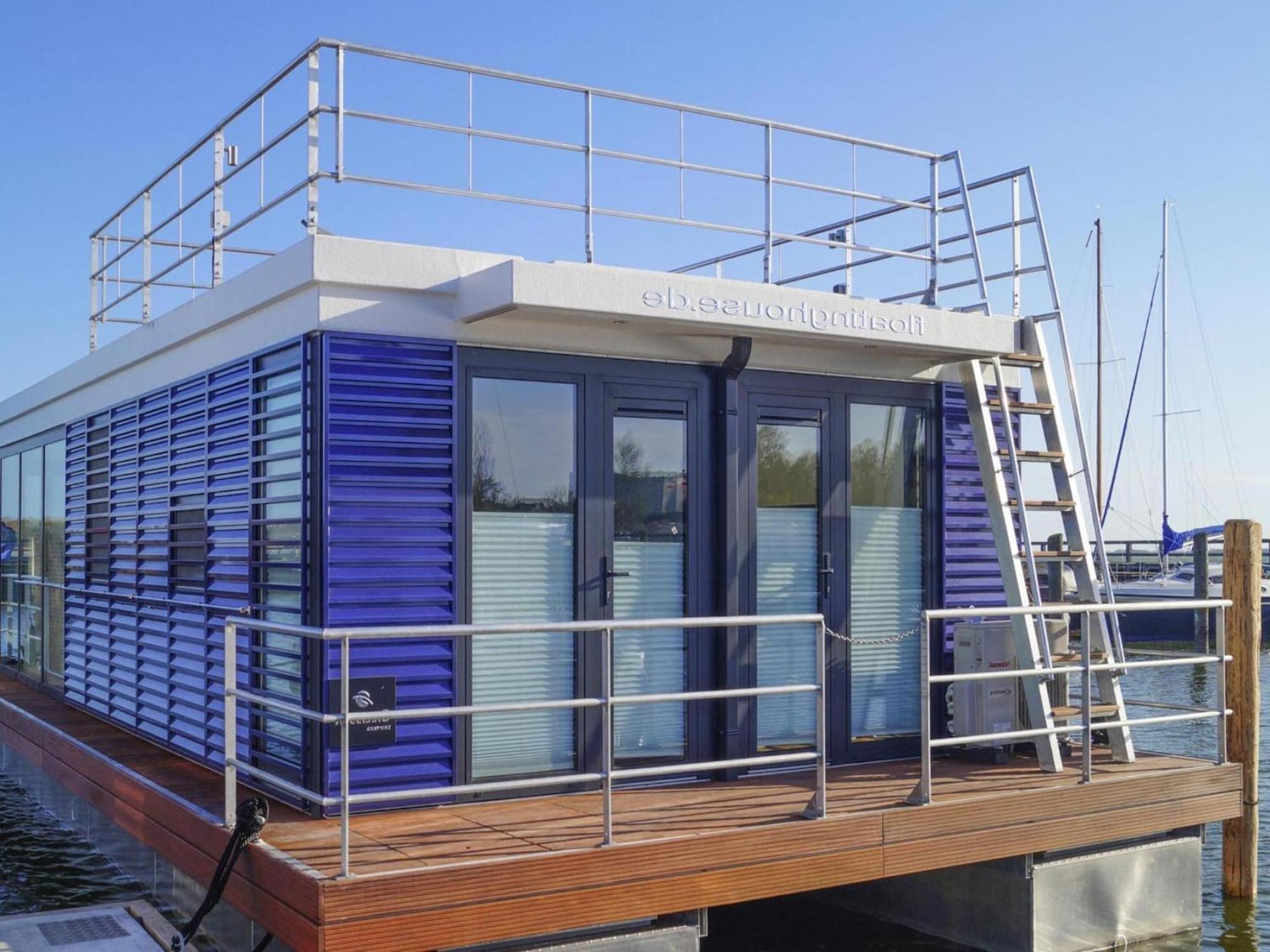 Hausboot Floating House In Рибниц-Дамгартен Экстерьер фото